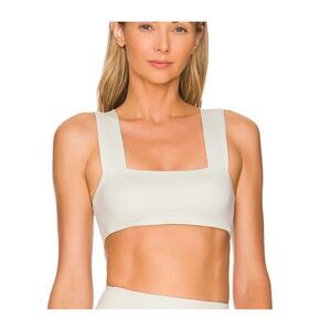 WellBeing + BeingWell LoungeWell Calla Sports Bra in Sky Grey Heather XXS